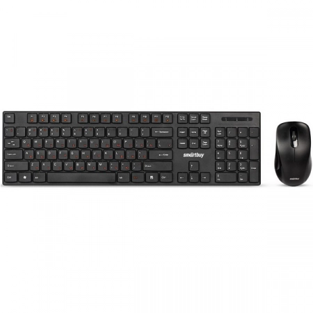 Комплект беспроводной клавиатура+мышь Smartbuy SBC-240385AG-K (черный)