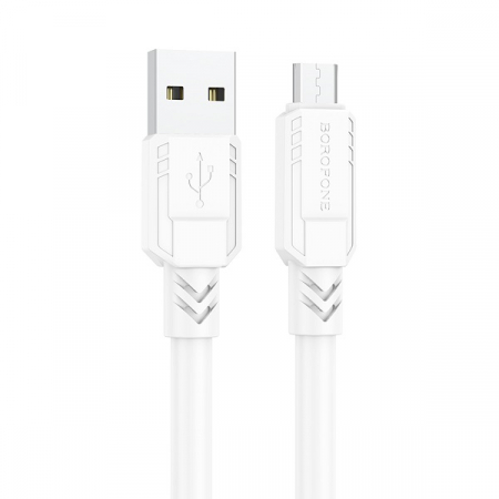 Кабель USB - Micro USB Borofone BX81 1.0м 2.4A (белый)
