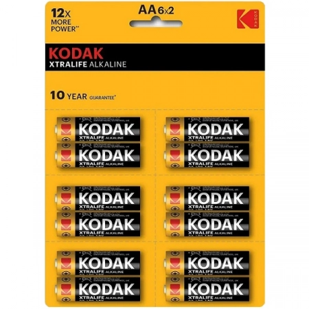 Батарейка AA Kodak XTRALIFE LR6-BL12 (12/144)