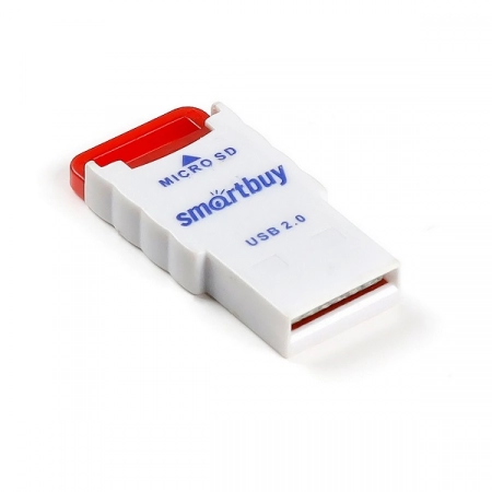 Картридер microSD Smartbuy STR-707-R (красный)