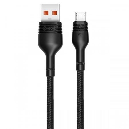 Кабель USB - Micro USB XO NB55 1.0м 5.0A (черный)