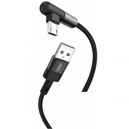 Кабель USB - Micro USB XO NB152 1.0м 2.4A (черный)