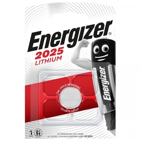 Батарейка CR2025-1BL Energizer (1/10)