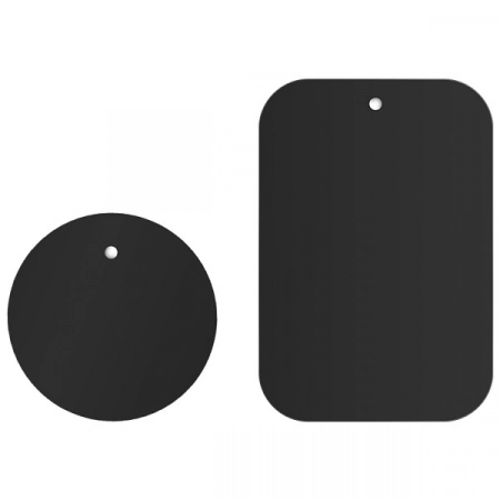 Комплект металлических пластин для магнитных держателей Walker CX-100 (черный)