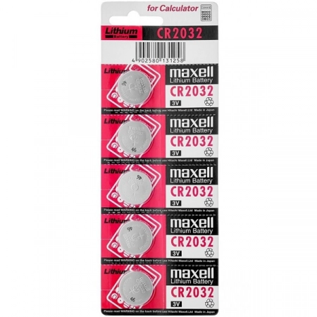 Батарейка CR2032-5BL Maxell (5/100)