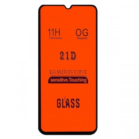 Защитное стекло 21D для Samsung Galaxy A72 тех-упаковка