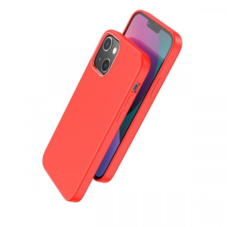 Чехол для iPhone 13 mini HOCO Pure series (красный)