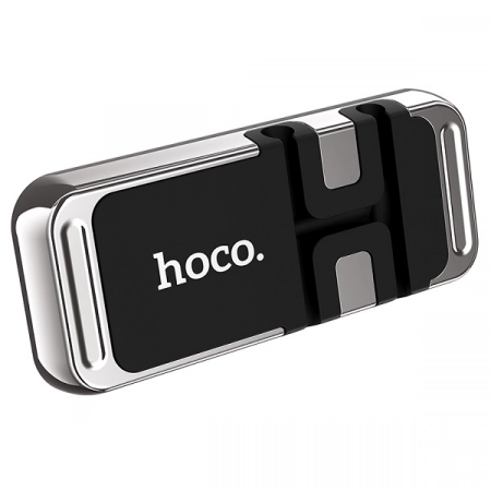 Держатель для смартфона HOCO CA77 магнитный (серебристый)