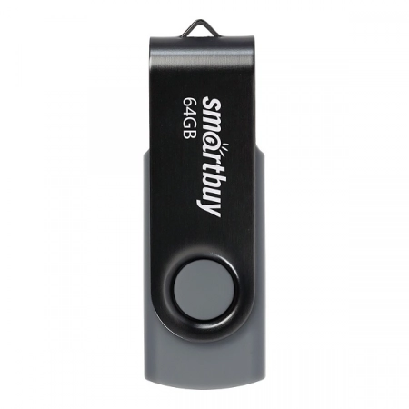 USB флеш-накопитель 64Gb Smartbuy Twist (черный)