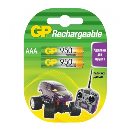 Аккумулятор AAA 950mAh GP HR03-2BL (2/20)