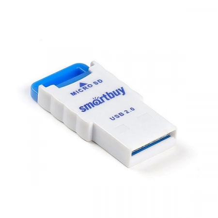 Картридер microSD Smartbuy STR-707-B (синий)