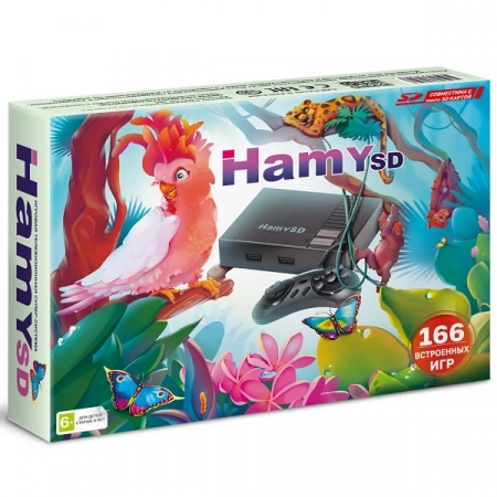 Игровая приставка 16bit Hamy SD (166 встроенных игр)