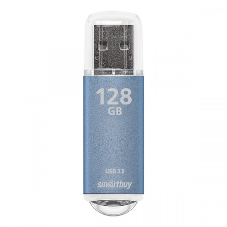 USB 3.0/3.1 флеш-накопитель 128Gb Smartbuy V-Cut (синий)