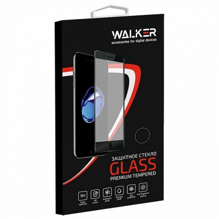 Защитное стекло WALKER 5D для Apple iPhone SE 2020 (черное)