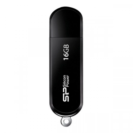 USB флеш-накопитель 16Gb Silicon Power Luxmini 322 (черный)