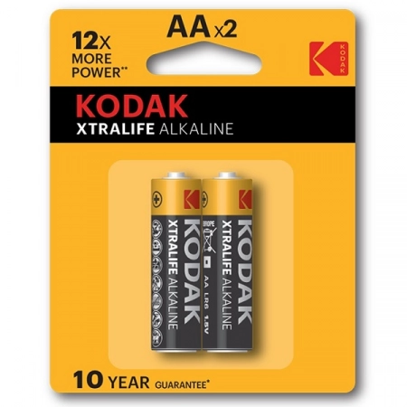 Батарейка AA Kodak XTRALIFE LR6-2BL Alkaline (2/40)