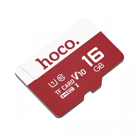 Карта памяти micro SDHC 16GB HOCO A1 U1 V10 Сlass10 без адаптера