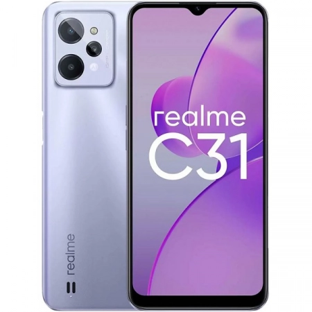 Смартфон Realme C31 2021 6.5'' 4/64Gb Light Silver