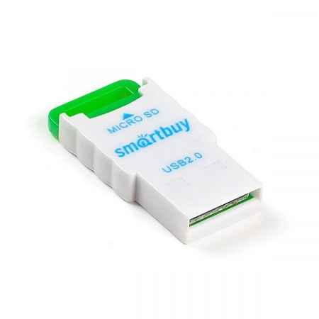 Картридер microSD Smartbuy STR-707-G (зеленый)
