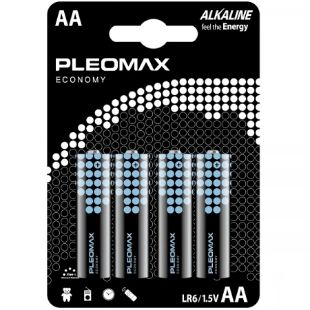 Батарейка AA Pleomax Economy LR6-4BL (4/40)