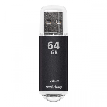 USB 3.0/3.1 флеш-накопитель 64Gb Smartbuy V-Cut (черный)