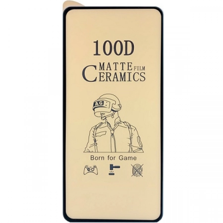 Защитное стекло 100D Ceramics матовое для Samsung Galaxy M23 тех-упаковка