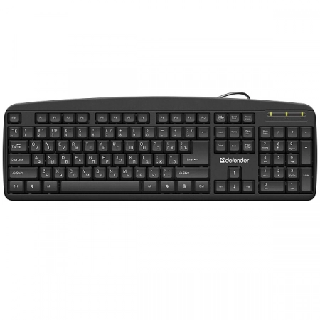 Клавиатура Defender Office HB-910 (черная)