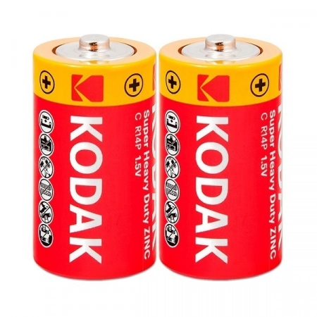 Батарейка C Kodak R14-2S Super Heavy Duty (2/24)