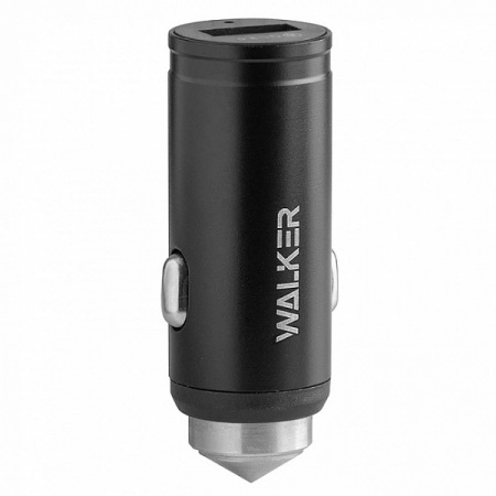Автомобильное ЗУ USB Walker WCR-23 QC3.0 3.0А 1USB (черное)