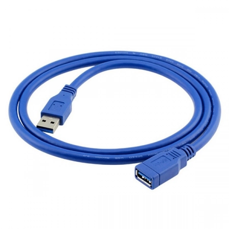 Кабель - удлинитель USB 3.0 (Am) - USB 3.0 (Af) 1.0м (синий)