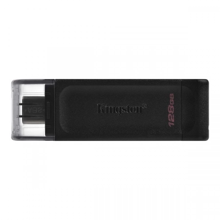 USB 3.2 флеш-накопитель 128Gb Kingston DataTraveler 70 Type-C (черный)