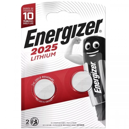 Батарейка Energizer CR2025-2BL (2/20/200)
