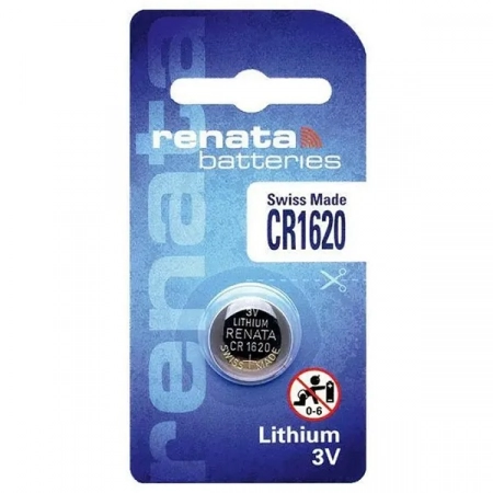 Батарейка CR1620-1BL Renata (1/10)