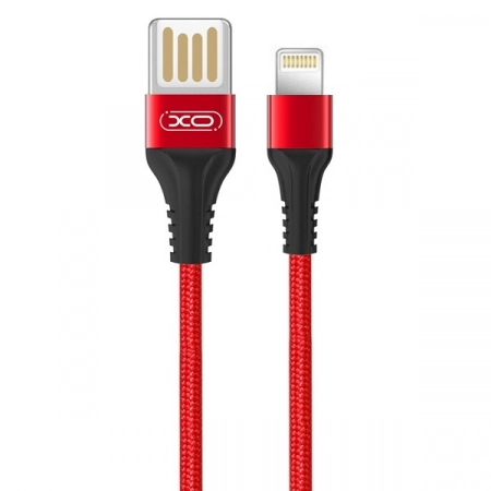 Кабель USB - Lightning XO NB118 1.0м 2.1А (красный)