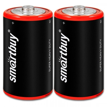 Батарейка D Smartbuy R20-2S (2/24)