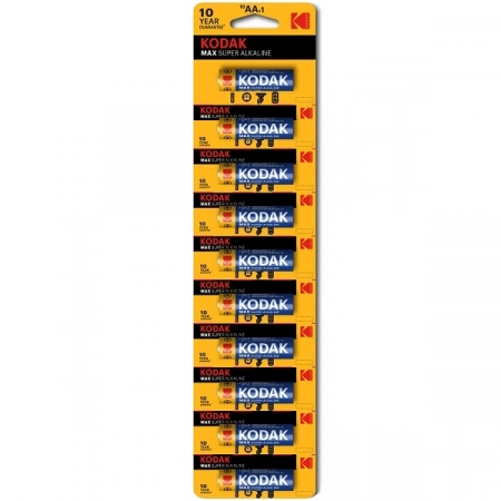 Батарейка AA Kodak MAX LR6-10BL (10/100)