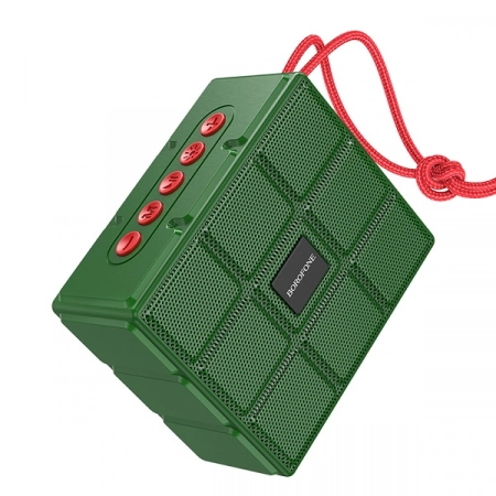 Bluetooth колонка Borofone BR16 (темно-зеленая)