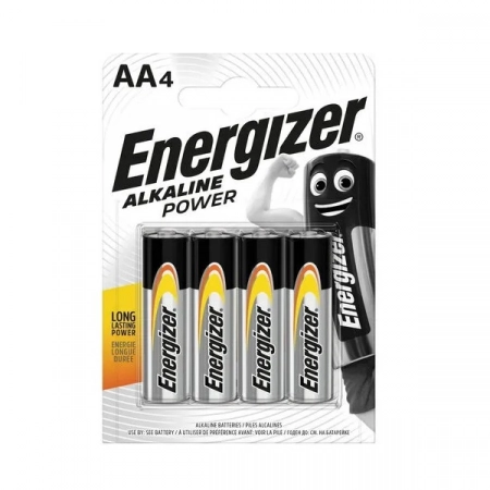 Батарейка AA Energizer Alkaline Power LR6-4BL (4/96)