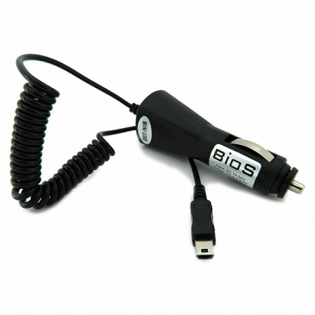 Автомобильное З/У Micro USB BIOS 1.0А (черное)