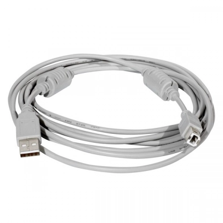 Кабель для периферии USB (Am) - USB (Bm) 1.5м (серый)