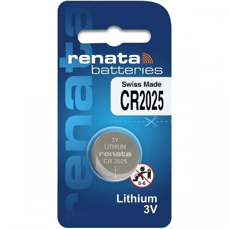 Батарейка CR2025-1BL Renata (1/10)