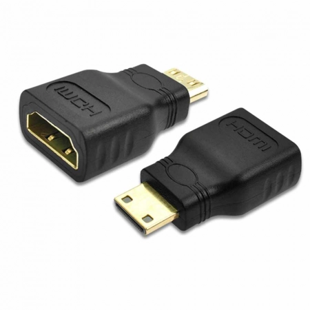 Переходник Mini HDMI (штекер) - HDMI (гнездо)
