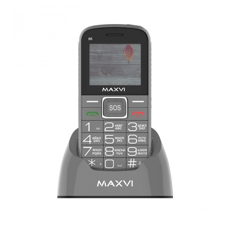 Мобильный телефон Maxvi B5 Grey